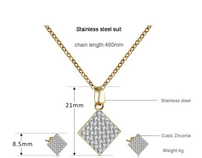 stainless steel jewelry sets 2022-4-26-010